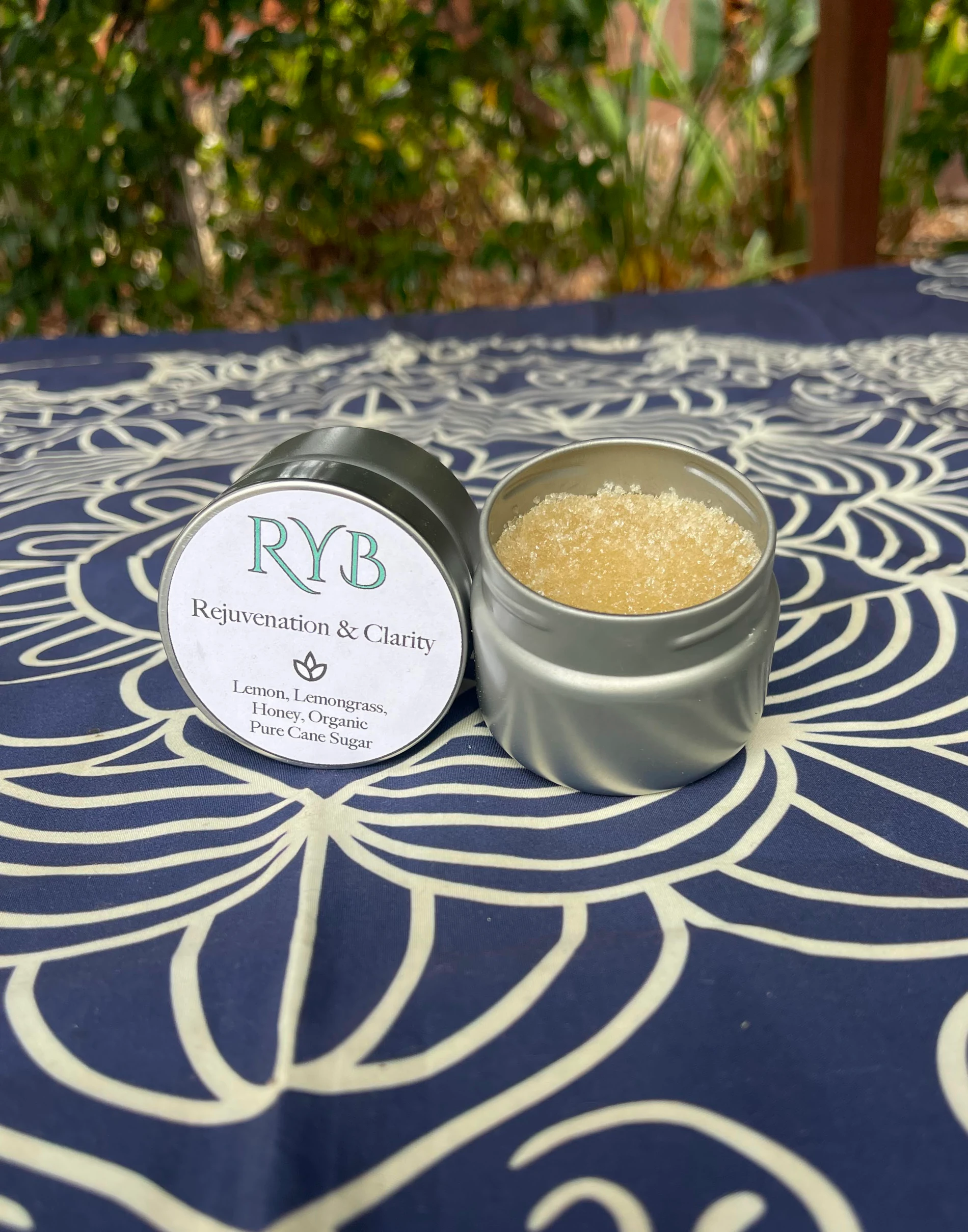 Sugar Scrub (3 oz.), Rejuvenation & Clarity